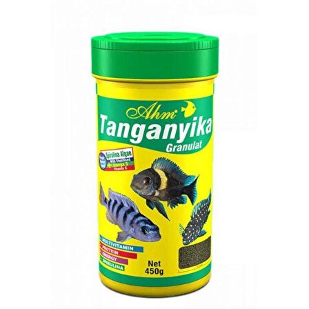 Ahm Tanganyika Green Granulat Balık Yemi 250 ml