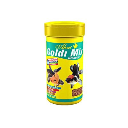 Ahm Japon Balık Yemi Goldı Mix Granulat 250ml