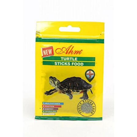 AHM Marin Turtle Sticks Kaplumbağa Yemi 10 Gr Zarf Yem