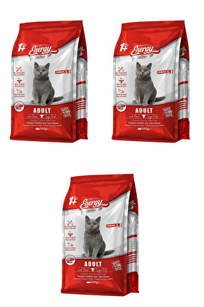 Sığır Etli Yetişkin Kedi Maması 500 G - 3 Adet