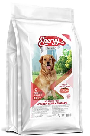 ENERGY 15 Kg Sığır Etli Yetişkin Köpek Maması