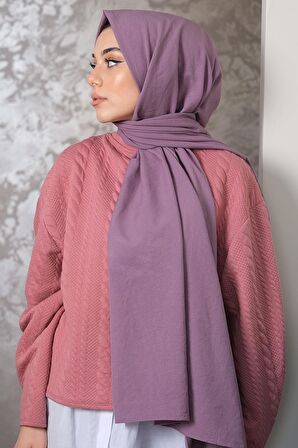 Afvente  Pamuk Cazz Şal Lavanta