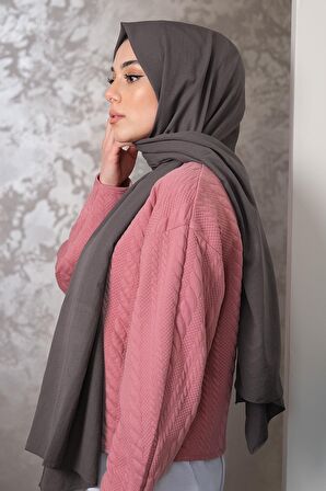 Afvente  Pamuk Cazz Şal Füme