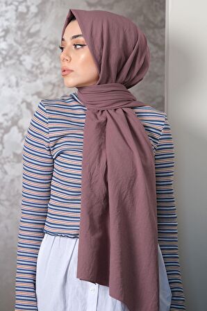 Afvente  Pamuk Cazz Şal Gül kurusu