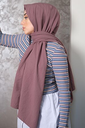 Afvente  Pamuk Cazz Şal Gül kurusu