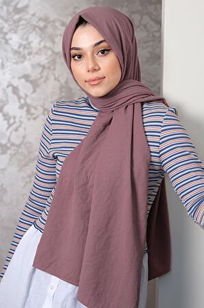 Afvente  Pamuk Cazz Şal Gül kurusu