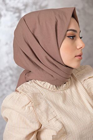 Afvente  Pamuk Cazz Şal Sütlü Kahve