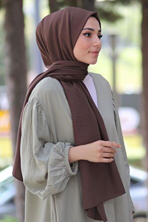 Afvente  Pamuk Cazz Şal Acı Kahve