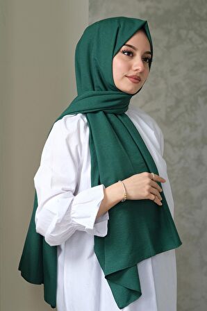 Afvente  Pamuk Cazz Şal Zümrüt