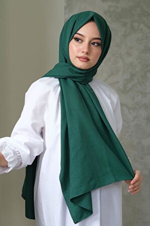 Afvente  Pamuk Cazz Şal Zümrüt