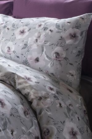 İssimo Home Florans 145 TC Çiçekli Ranforce Çift Kişilik Nevresim Takımı