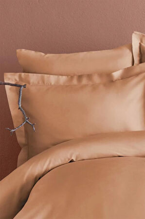 İssimo Home Simply Blush Çift Kişilik %100 Pamuk Saten Nevresim Takımı
