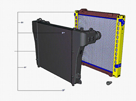 Av Radyator Komple - Radyator Komple - 7c46 8005 Ad