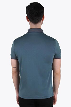 3535 Cepli Ayaklı Yaka T-shirt