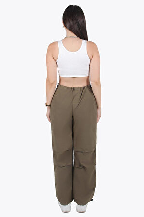 5000 Paraşüt Kumaş Kadın Jogger Pantolon