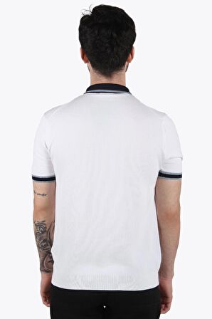 66536 Polo Yaka Fermuarlı T-shirt