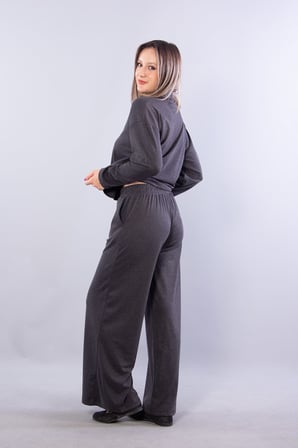 4436 Pantolon Alt Yakalı Üst Takım