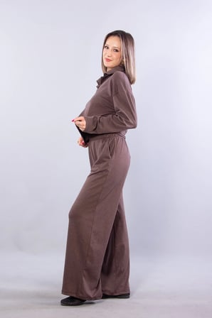 4436 Pantolon Alt Yakalı Üst Takım