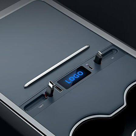 TESLA MODEL Y ORTA KONSOL USB HUB TYPE-C - TYPE-C