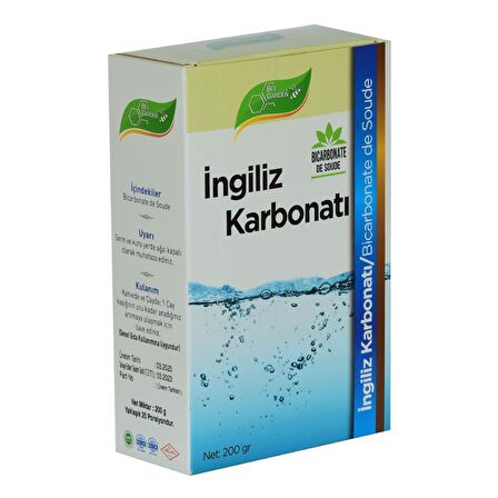 Bee Garden Yemeklik İngiliz Karbonatı Bicarbonate De Soude 200Gr