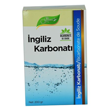 Bee Garden Yemeklik İngiliz Karbonatı Bicarbonate De Soude 200Gr