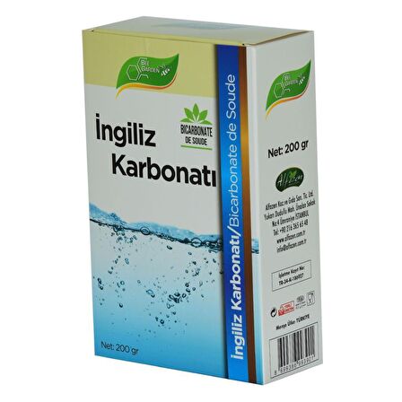 Bee Garden Yemeklik İngiliz Karbonatı Bicarbonate De Soude 200Gr