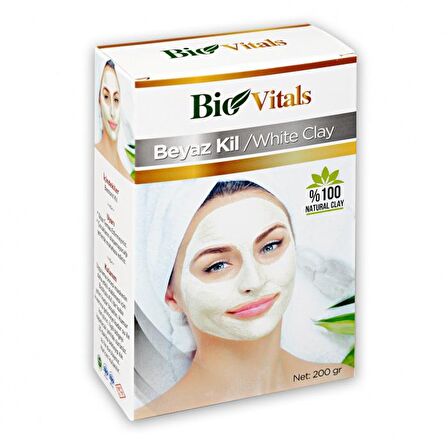 Bio Vitals Beyaz Kil 200 g