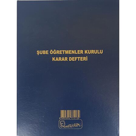 Kocaoluk Şube Öğretmenler Kurulu Karar Defteri