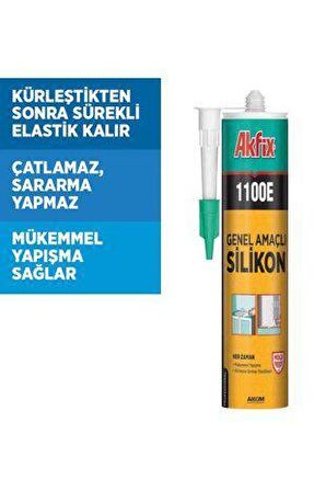 AKFİX 1100E BEYAZ SİLİKON