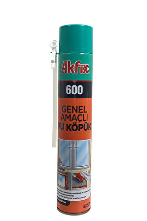 Akfix 962P Pu Gazbeton Ve Tuğla Yapıştırıcı Köpük 800 ml