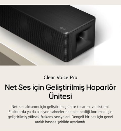 LG 600w Yüksek Ses Ve Kaliteli Soundbar, 4.1 Kanal Sinema Kalitesi, Kablosuz Bluetooth Optik Ve Usb