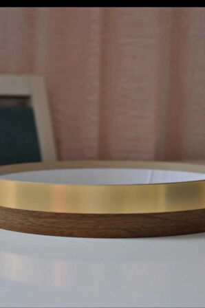 DUVAR ÇITASI KENDİNDEN YAPIŞKANLI AHŞAP/GOLD 4 CM 1 RULO (10 MT)