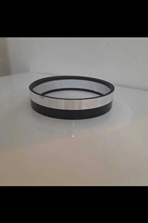 DUVAR ÇITASI KENDİNDEN YAPIŞKANLI SİYAH /GÜMÜŞ 4 CM 1 RULO (10 MT)