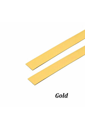 Duvar Çıtası Kendinden Yapışkanlı 3 cm Gold 1 Rulo 10 mt