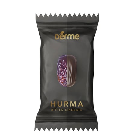 Hurma - Bademli Çikolata Kaplı (Bitter, Sütlü, Beyaz, Karamel, Çilek, Kıtır) 500 g
