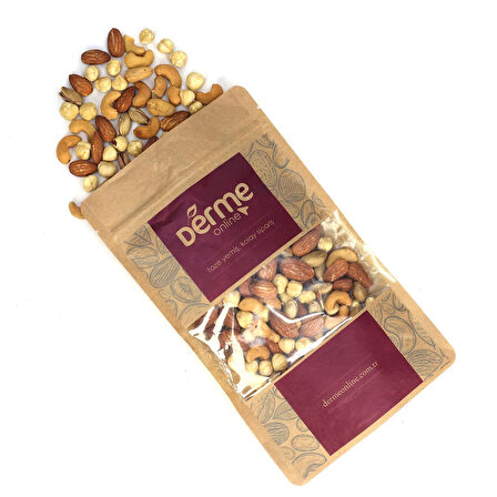 Karışık Kuruyemiş (Antep Fıstık-Fındık-Badem-Kaju) 100 Gram