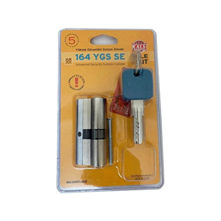 Kale 164 Ygs Se 68 mm Nikel Yüksek Güvenlikli Sistem Silindir Nikel Blister