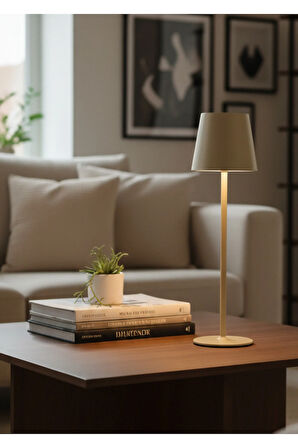 3 Fonksiyonlu Masa Lambası – KML114 (Dokunmatik Sensörlü) - SARI