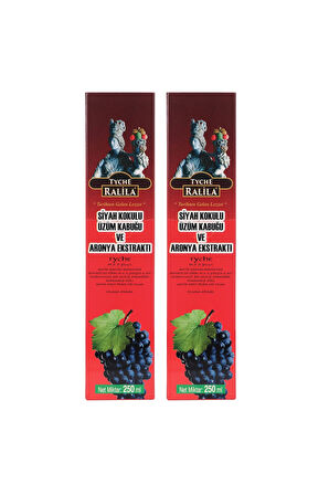 Ralila Siyah Üzüm Kabuğu - Aronya Ekstraktı 250 ml x 2 Adet