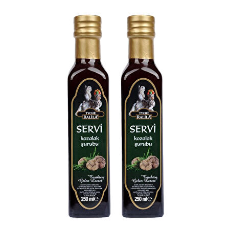 Ralila Servi Kozalak Şurubu 250 ml x 2 Adet