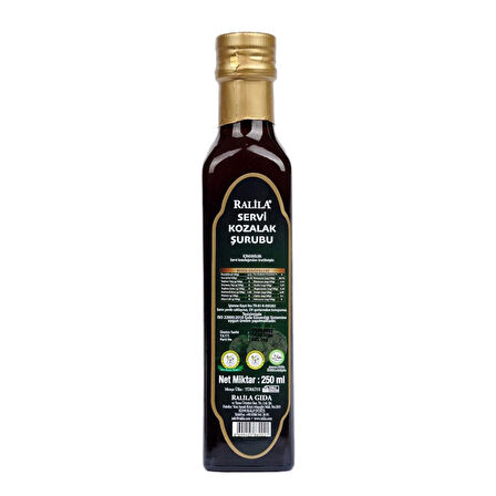 Ralila Servi Kozalak Şurubu 250 ml x 2 Adet