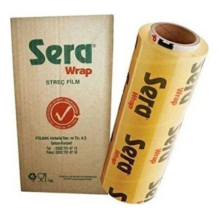 Wrap Strech 30 Cm X 1000 Metre.8 Mic