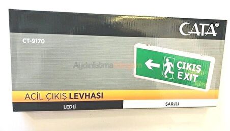 Acil Çıkış Levhası Cata CT-9170