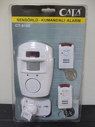 Hareket Sensörlü Kumandalı Kablosuz Soygun Alarm Sistemi