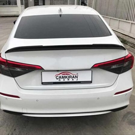 Honda civic fe1 rs bagaj üstü spoiler siyah boyalı 2021+