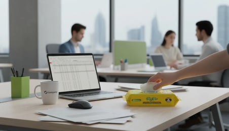 Flyfix Limon Kokulu Yüzey Temizlik Havlusu 12’li Paket