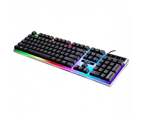 Oyunculara Özel RGB Mekanik Hissi Oyuncu Klavyesi Klavye+Mouse C56