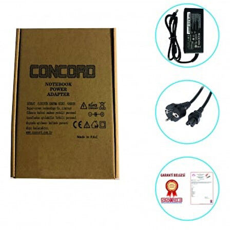 Notebook Adaptör Şarj Aleti (19V4,74A) Plug (7,4*5,0mm) Concord C-1505