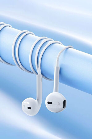 PDAteknoloji Lightning Girişli Kablolu Earpods Kulaklık AZ-E04 (Tak Çalıştır)
