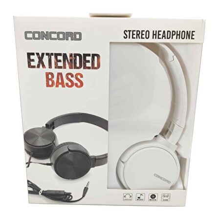 (Renkli) Mikrofonlu Kulaklık Concord C-942A